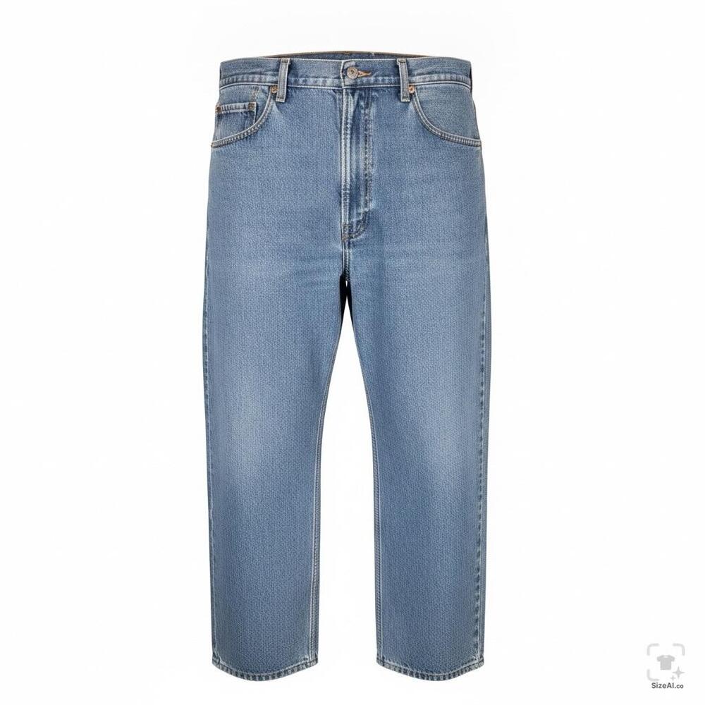 Levi's 550 Jeans Mens 40x32 Relaxed Fit Tapered Leg Blue Denim Stonewash Zip Fly